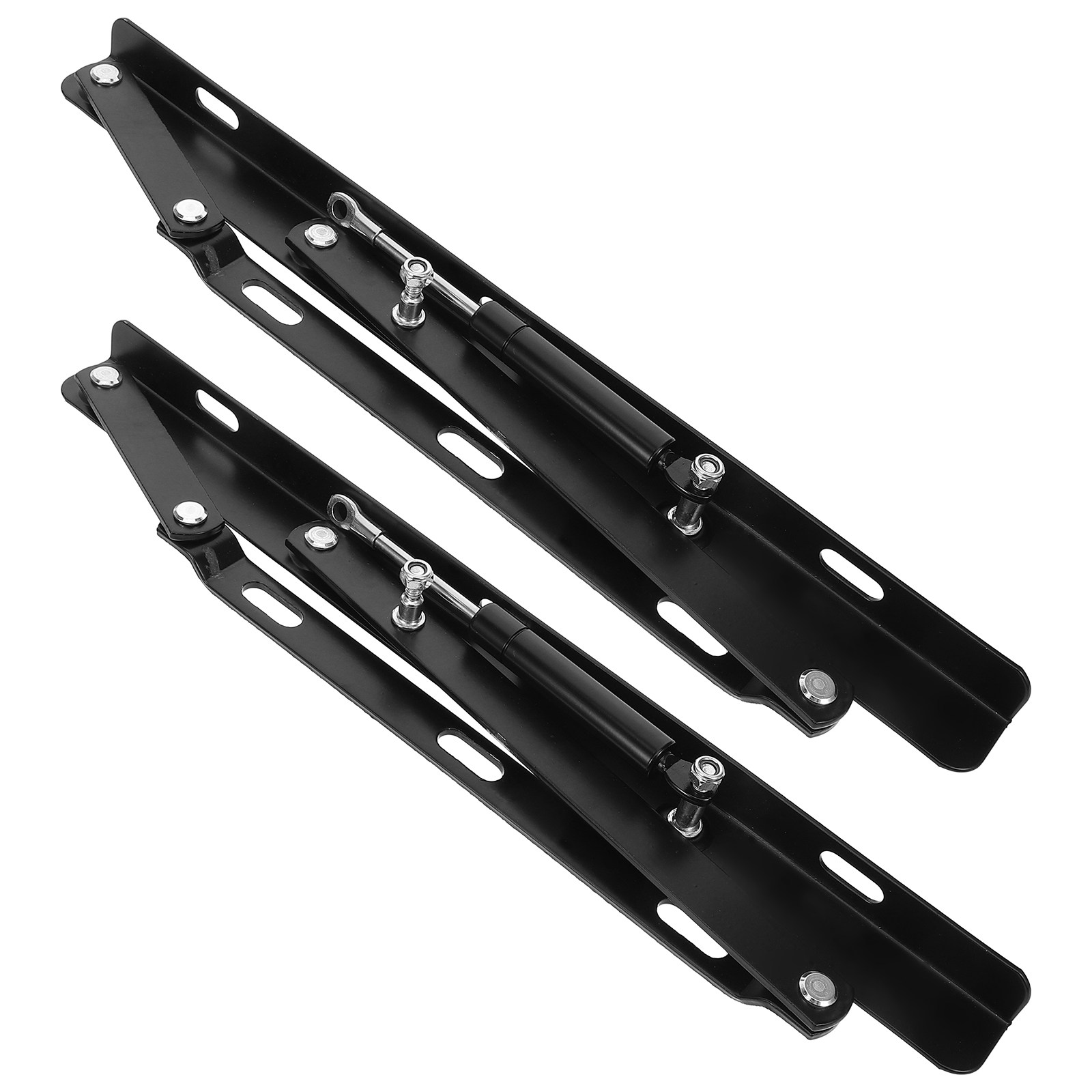 Gas Lift Storage Bed Hydraulic - 1セット 油圧式ベッドリフトサポートロッド、高さ調整可能、ボックススプリングベッドフレーム用、頑丈な収納用ライザー、ガススプリング式蓋