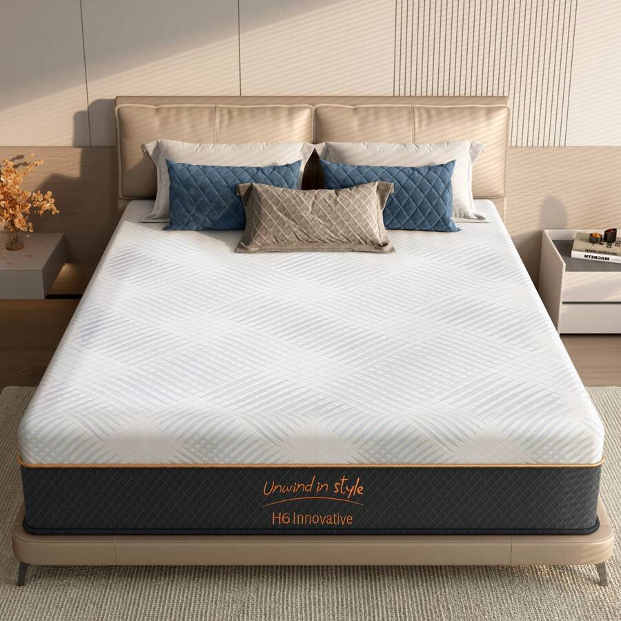 10/12インチ メモリーフォームマットレス、ツイン/フル/ - Memory Foam Mattress In A Box Queen のレビューと価格