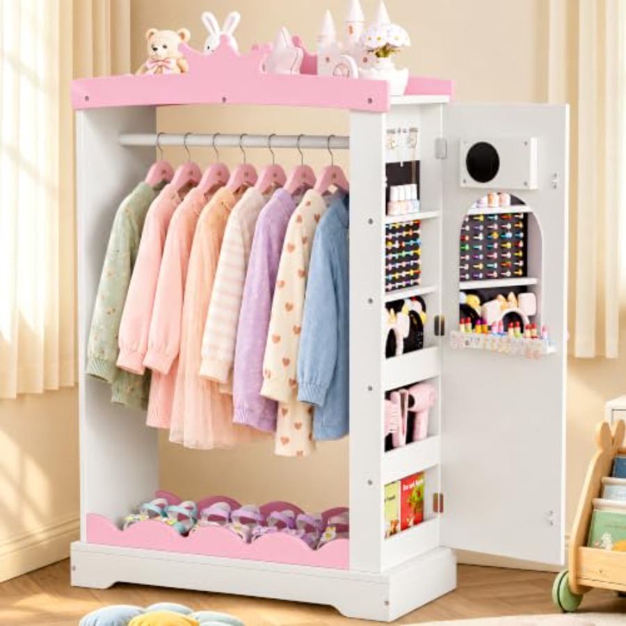 ライトアップ機能付きの全身鏡とジュエリーキャビネットが付いた - Full Length Mirror Jewelry Armoire のレビューと価格