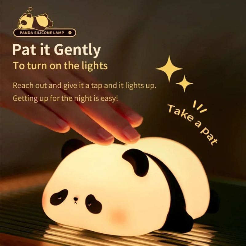 かわいい LED ナイトライトタッチセンサー漫画子供の常夜灯 - Floating Nightstand With Led Light のレビューと価格