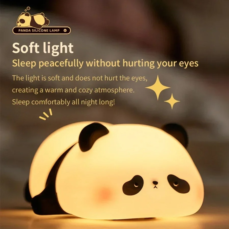 かわいい LED ナイトライトタッチセンサー漫画子供の常夜灯 - Floating Nightstand With Led Light のレビューと価格