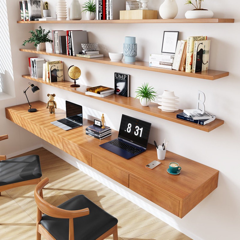 北欧クリエイティブ無垢材コンピューターデスクモダンな寝室フロ - Bedroom Furniture のレビューと価格