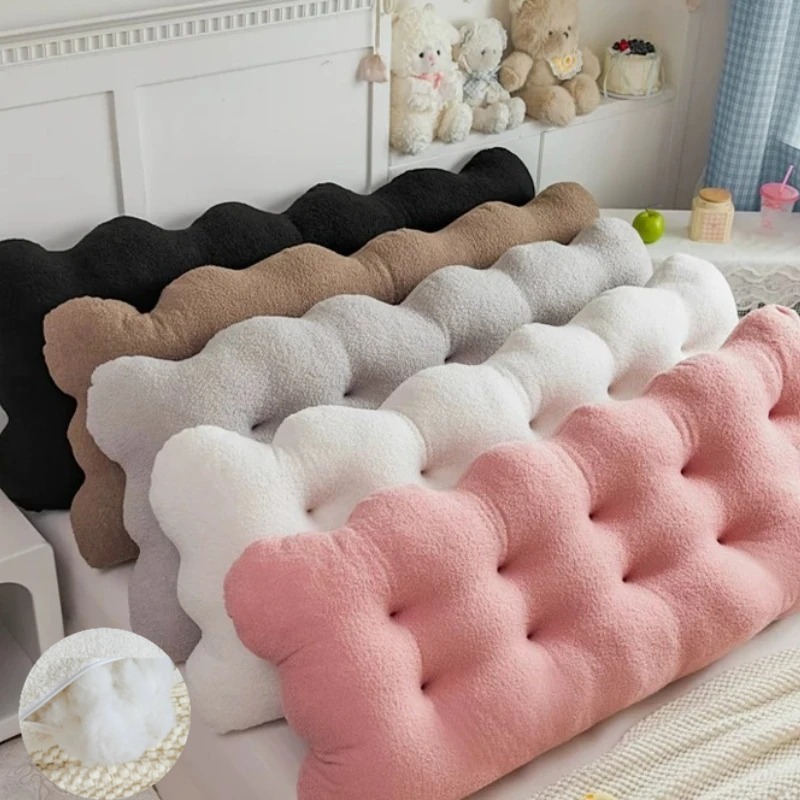 90x50x15cm テディフリース製ヘッドボードクッション - Headboard Cushion Backrest Tatami のレビューと価格