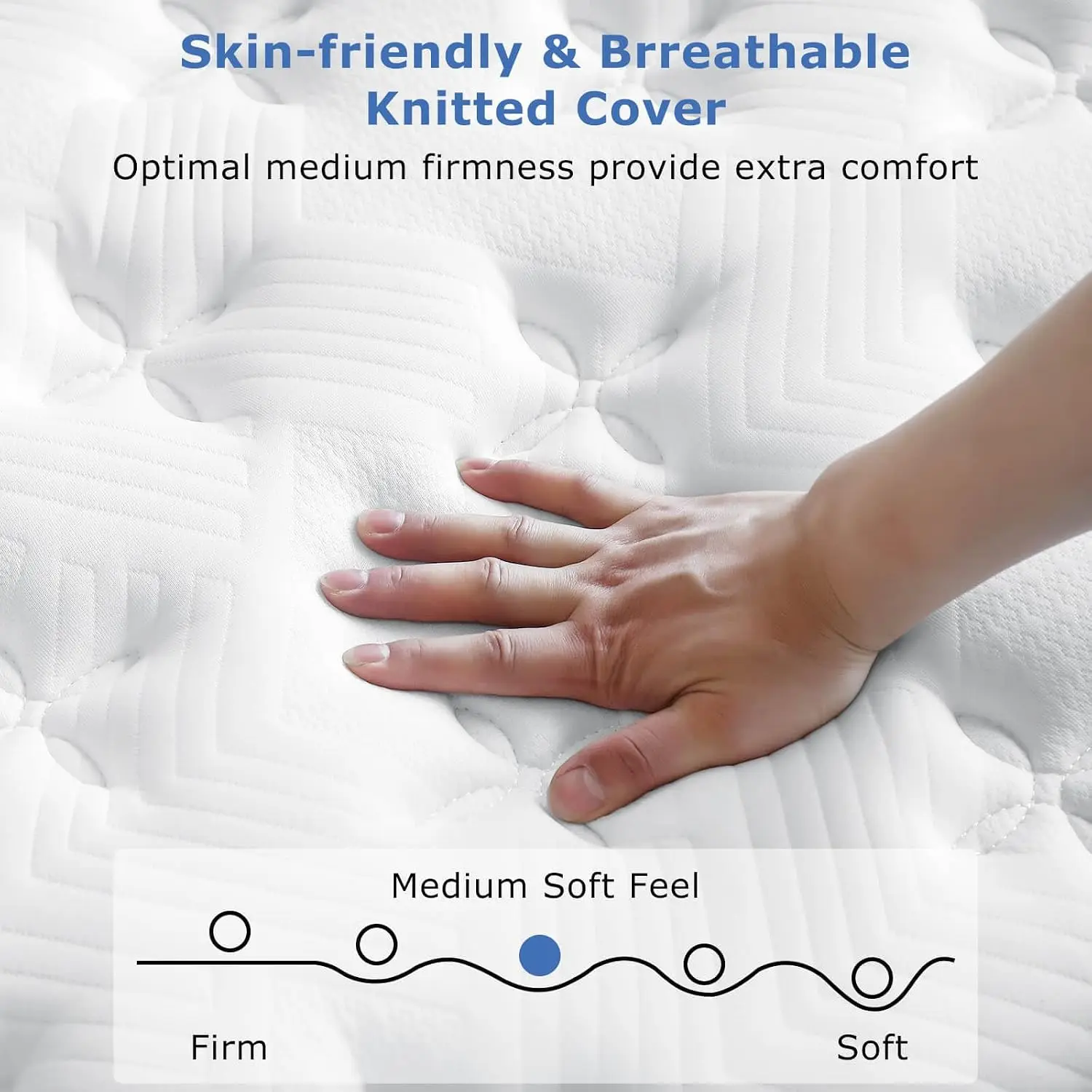 クイーンマットレス、クイーンサイズベッド用12インチ中硬質ハ - Memory Foam Mattress In A Box Queen のレビューと価格